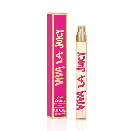 Juicy Couture Viva La Juicy Eau De Parfum, Women's Perfume with Notes of Mandarin, Gardenia & Caramel, Floral & Sweet, EDP Spray, 3.4 fl oz