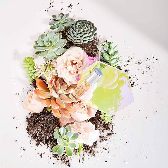 Lake & Skye - Canyon Rose Rollerball Fragrance Oil 0.33 oz (10 ml) - Warm Floral and Vanilla