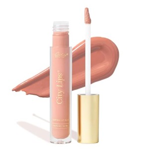 City Beauty City Lips Plumping Lip Gloss - High-Shine Gloss for Fuller, Younger-Looking Lips | Hydrating & Smoothing Lip Treatment Hyaluronic Acid