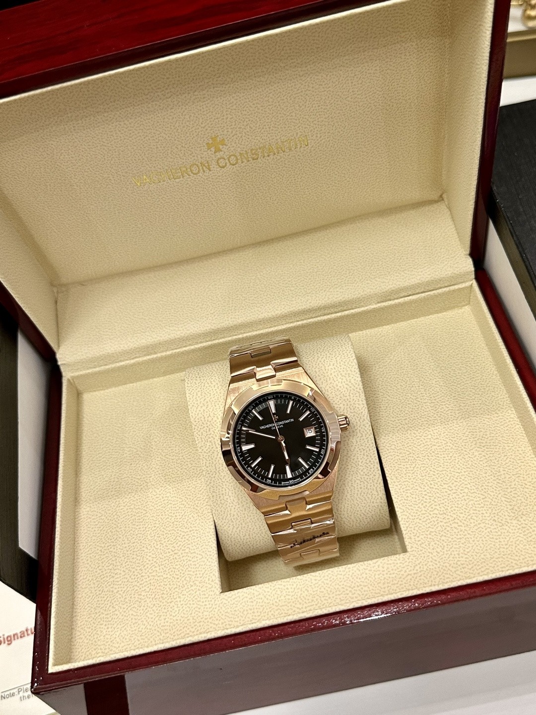 Vacheron Constantin Overseas Automatic Pink Gold Watch