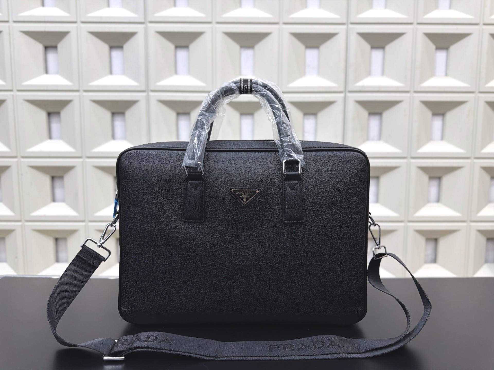 Prada Saffiano Leather Briefcase