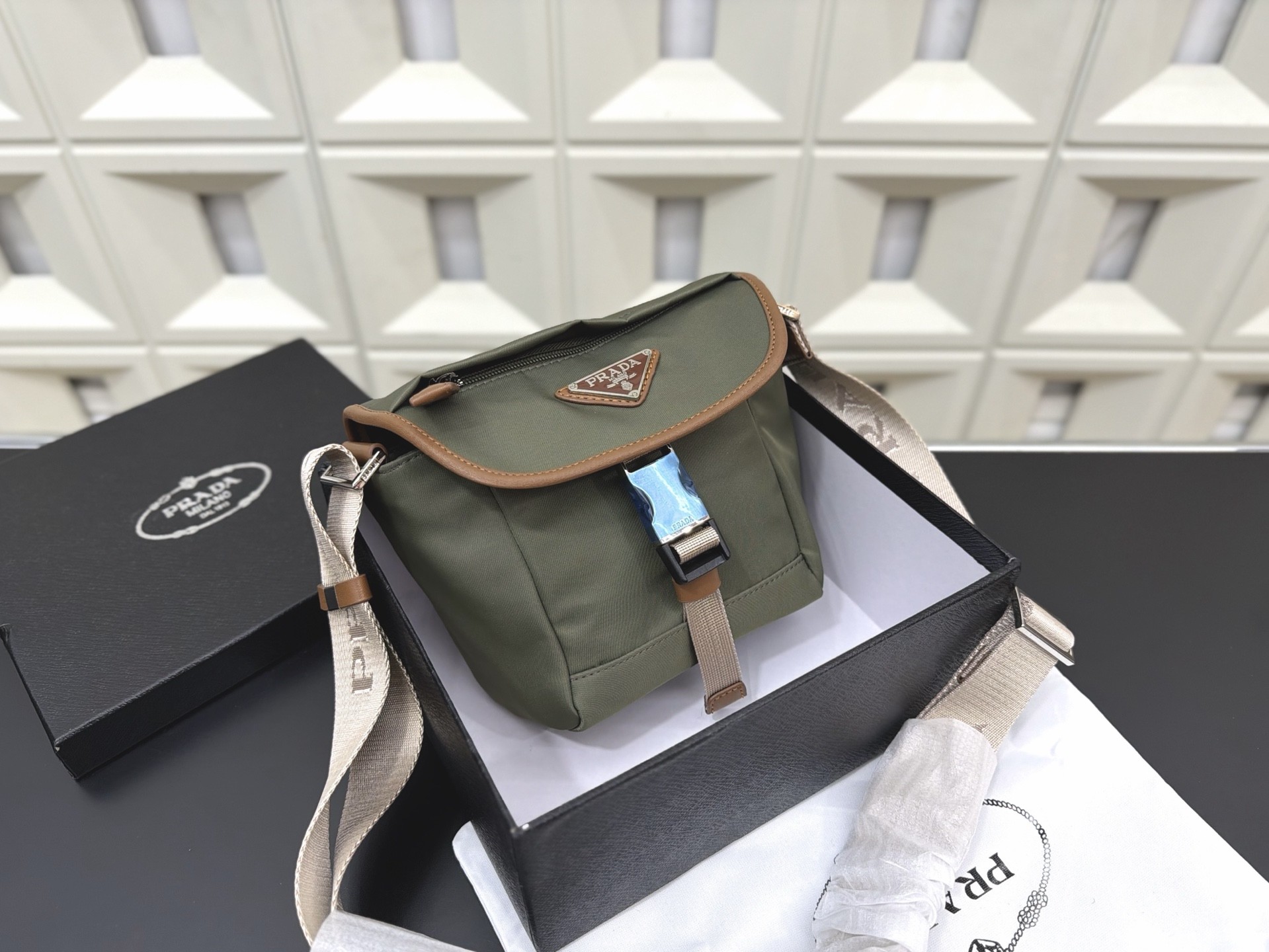 Prada  Shoulder bag or crossbody bag.