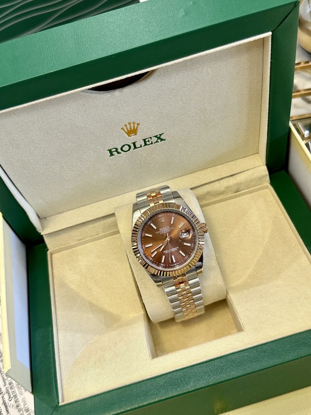 Rolex Datejust 41 watch.