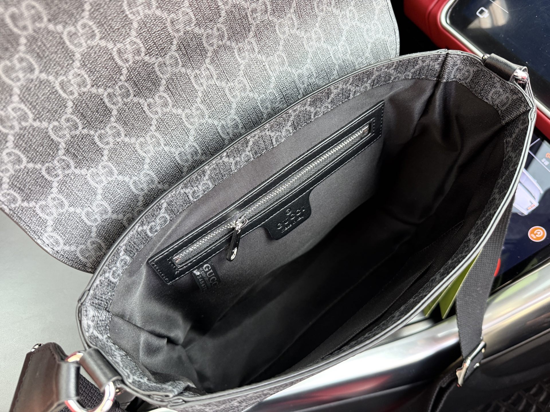 Gucci GG Emblem Medium Crossbody Bag