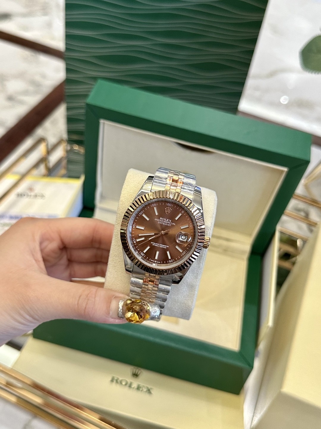 Rolex Datejust 41 watch.