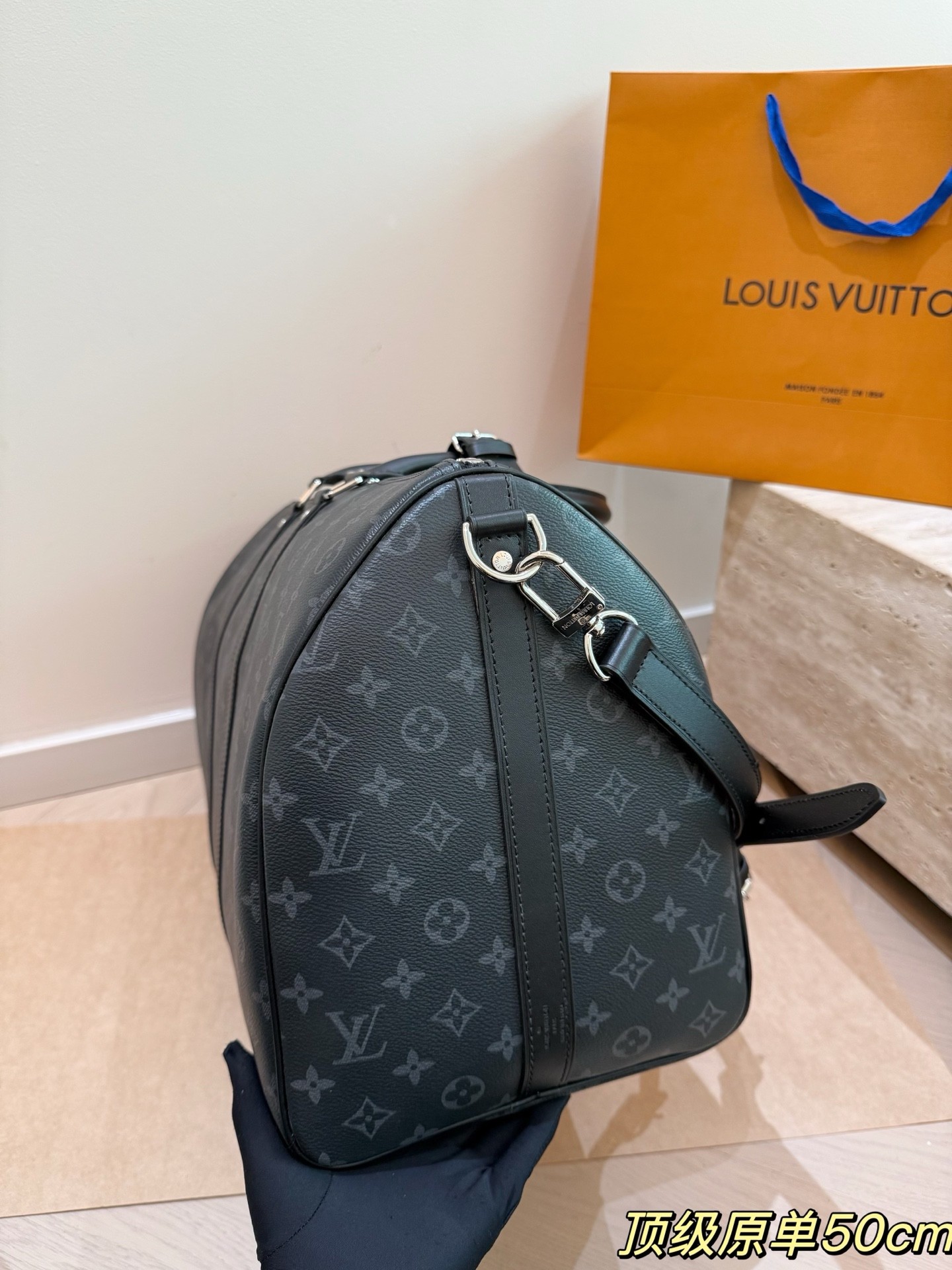 Sac de voyage Louis Vuitton Keepall Bandoulière 50