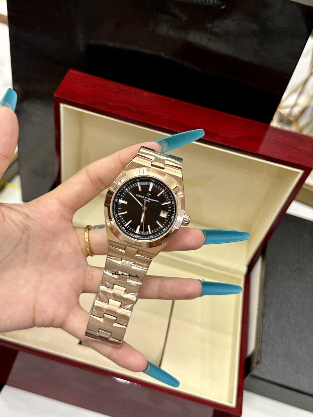 Vacheron Constantin Overseas Automatic Pink Gold Watch