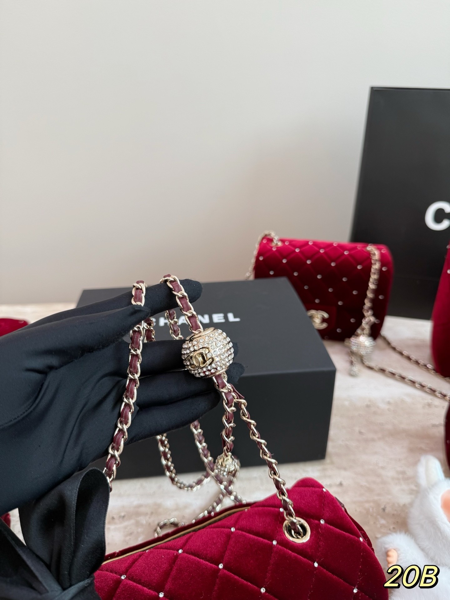 Chanel  Mini Flap Bag with Top Handle