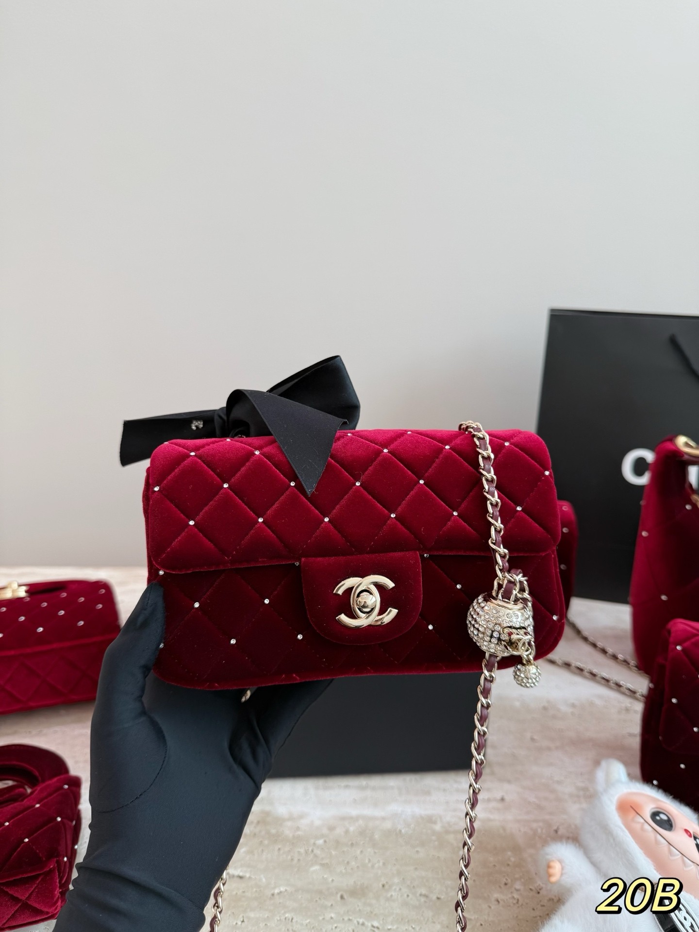 Chanel  Mini Flap Bag with Top Handle