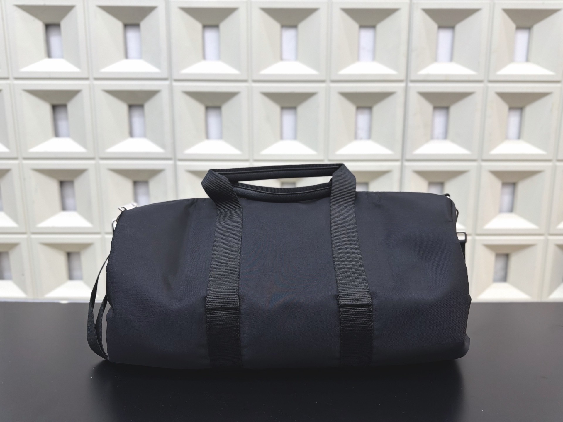 Prada Re-Nylon and Saffiano Leather Travel Bag
