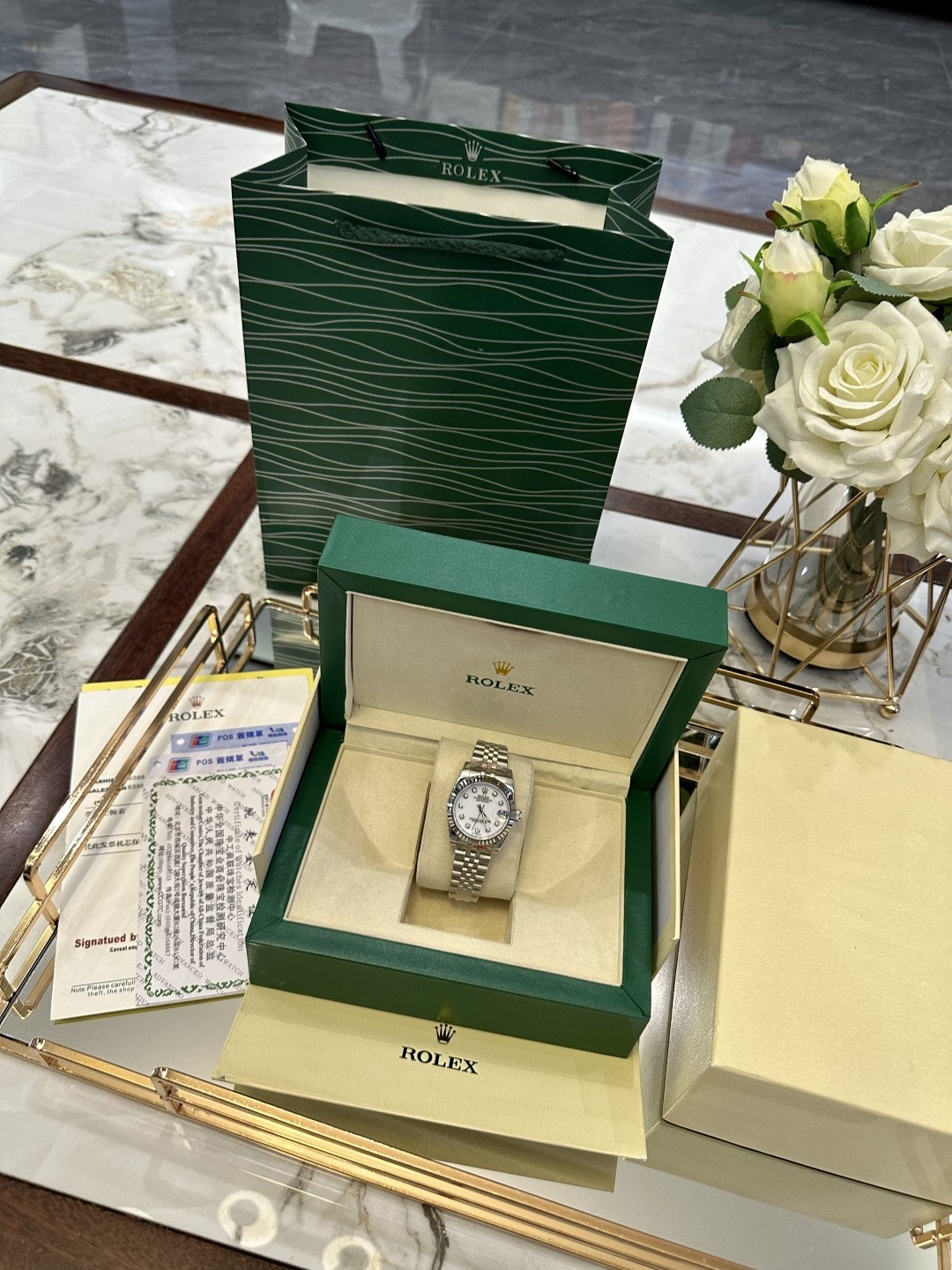 Rolex Lady-Datejust watch.