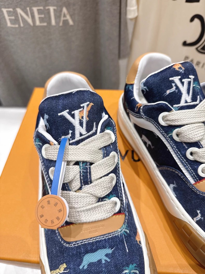 (Louis Vuitton) collaboration sneakers