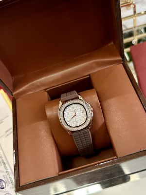 Patek Philippe Aquanaut Luce Collection Rose Gold Diamond-Set Watch