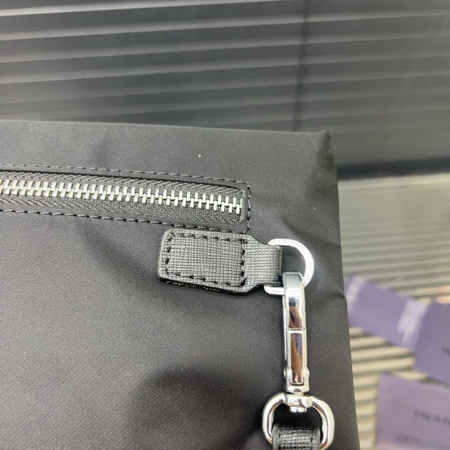 Prada Saffiano Leather Pouch