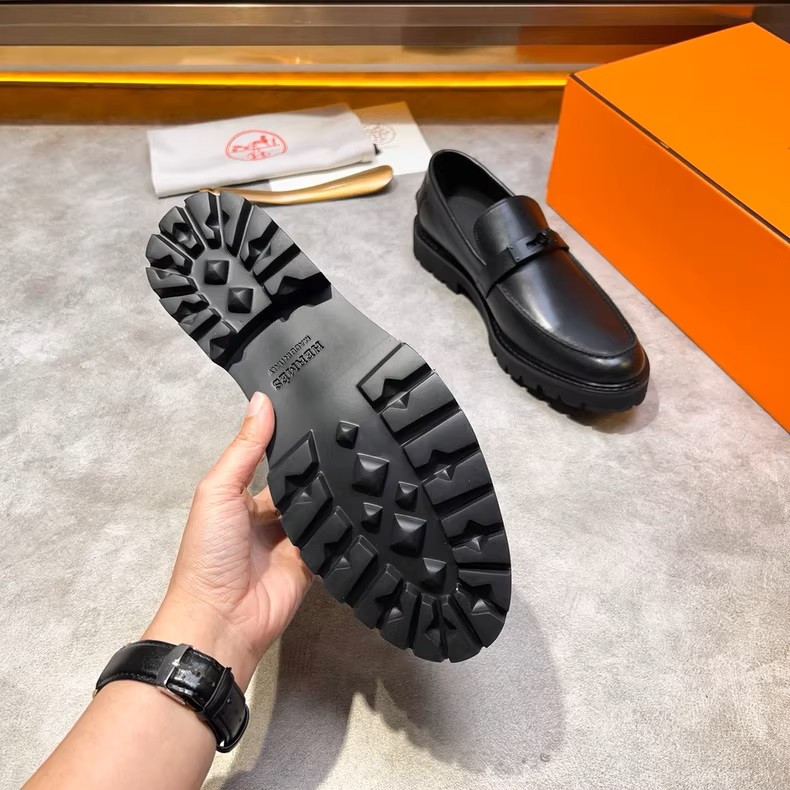 Hermès Icone loafers.