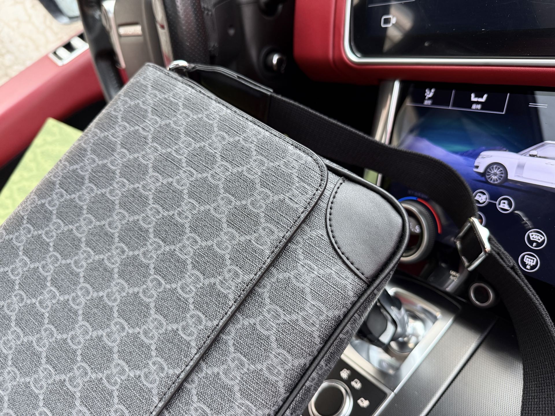 Gucci GG Emblem Medium Crossbody Bag