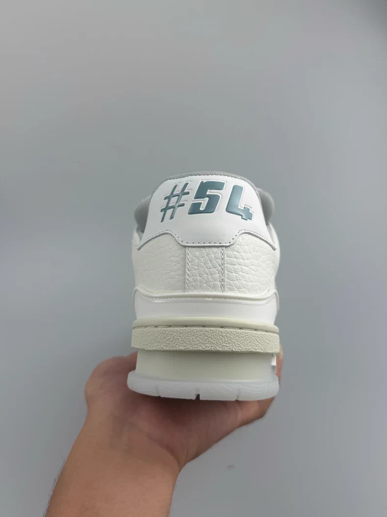 (Louis Vuitton) LV Trainer sneakers.