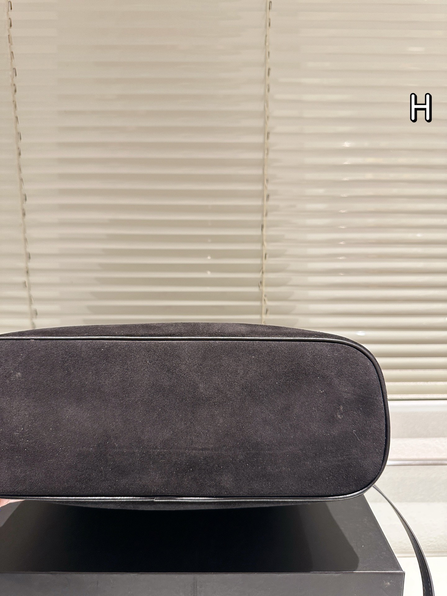 Prada Buckle Medium Suede Tote with Belt