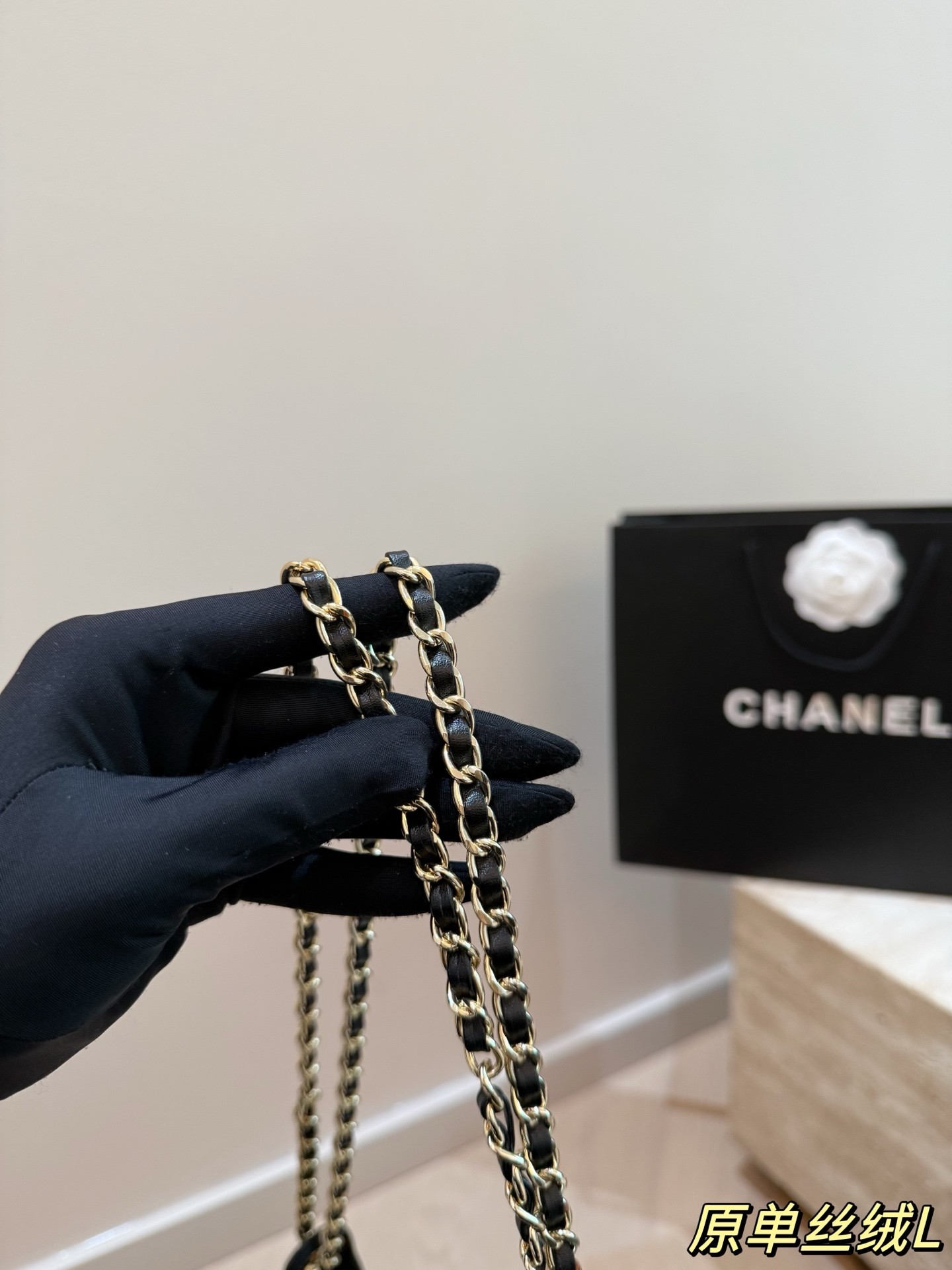 (Chanel) 25N COCO NEIGE Collection Velvet Camera Bag