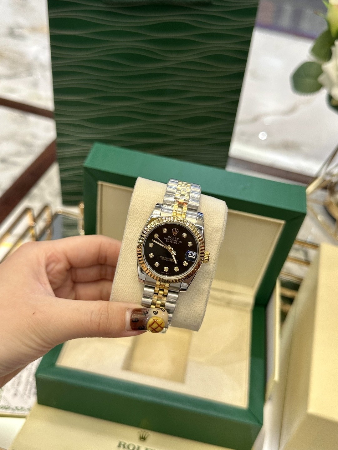 Rolex Datejust Two-Tone Gold and Steel Watch