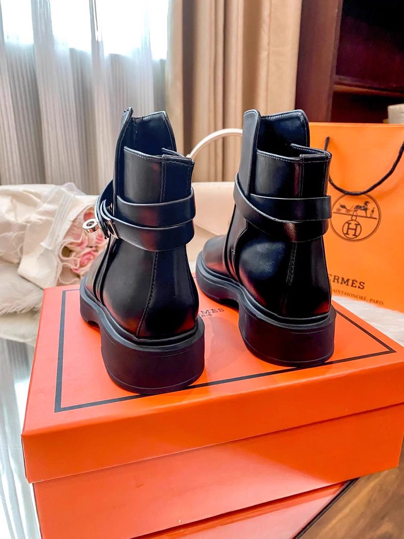 (Hermès) Veo Ankle Boots