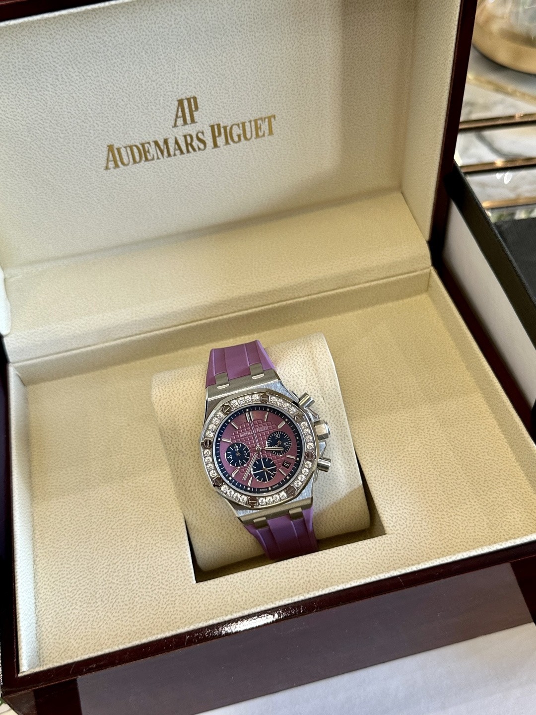 Audemars Piguet Royal Oak Offshore Ladies Chronograph.