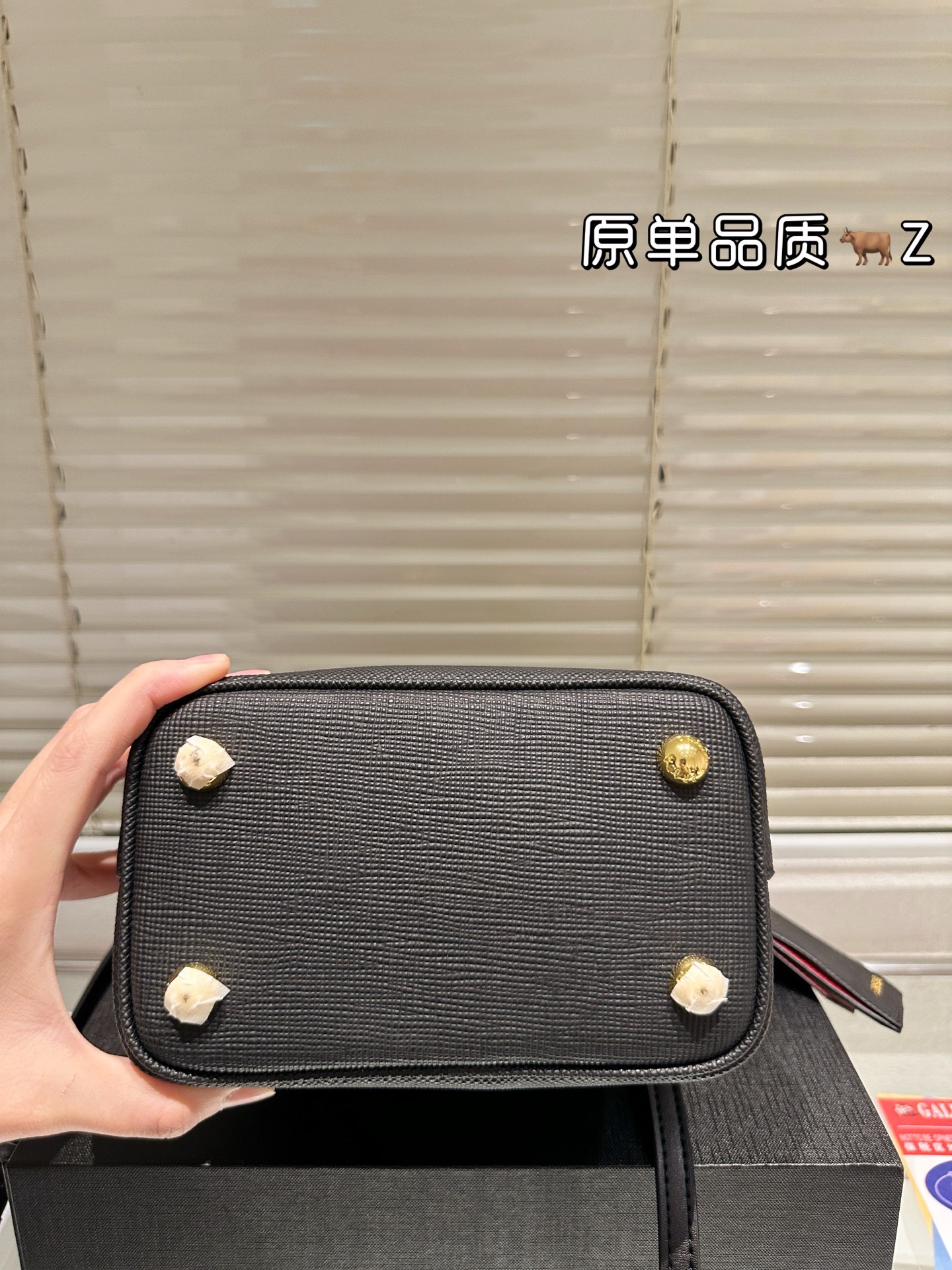 Prada Panier Saffiano Leather Handbag