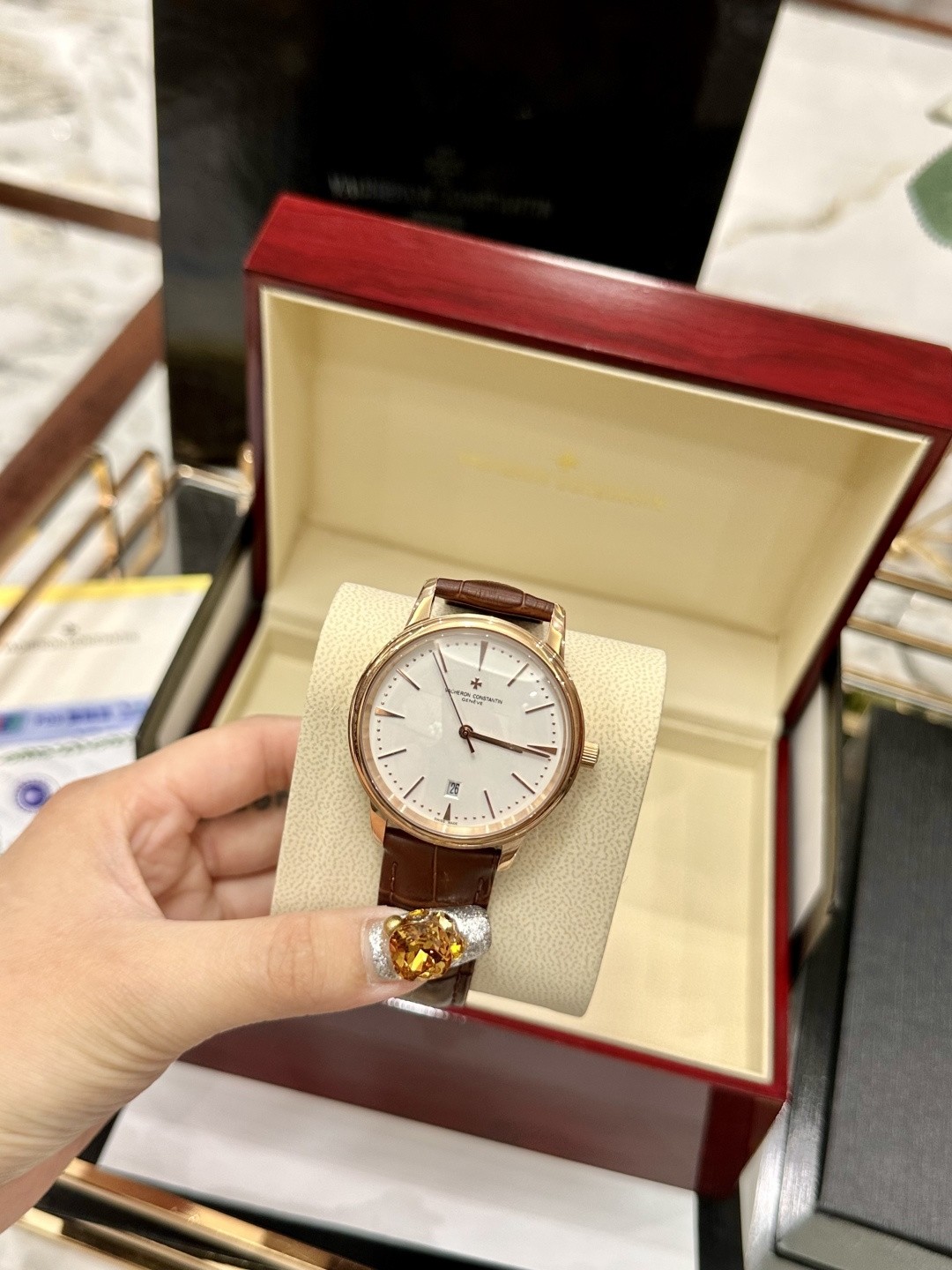 Vacheron Constantin Patrimony Automatic Watch.