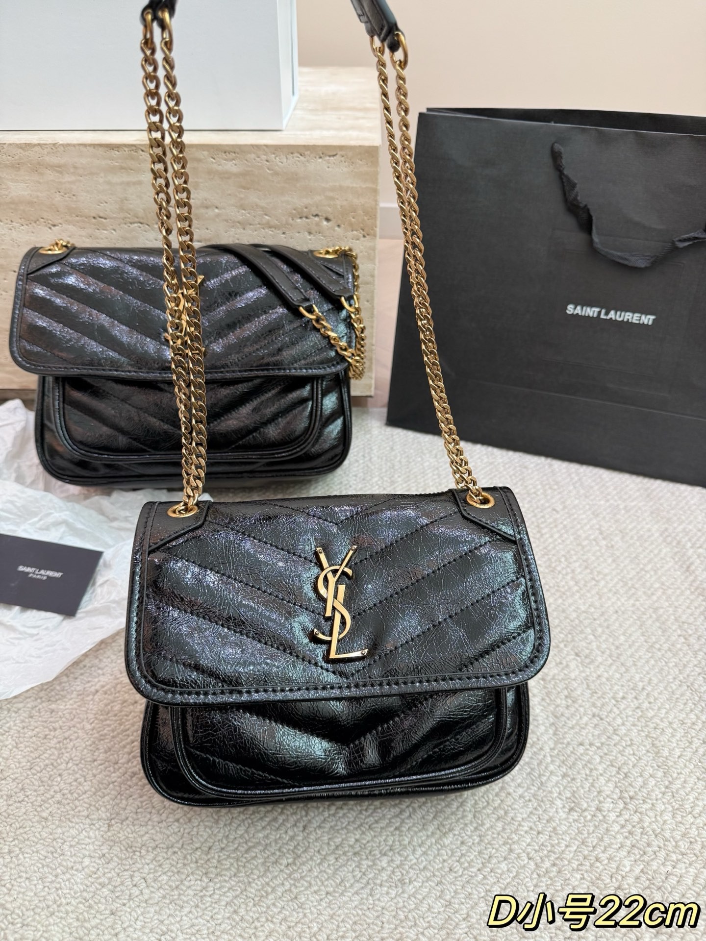 Saint Laurent Niki Baby Shoulder Bag