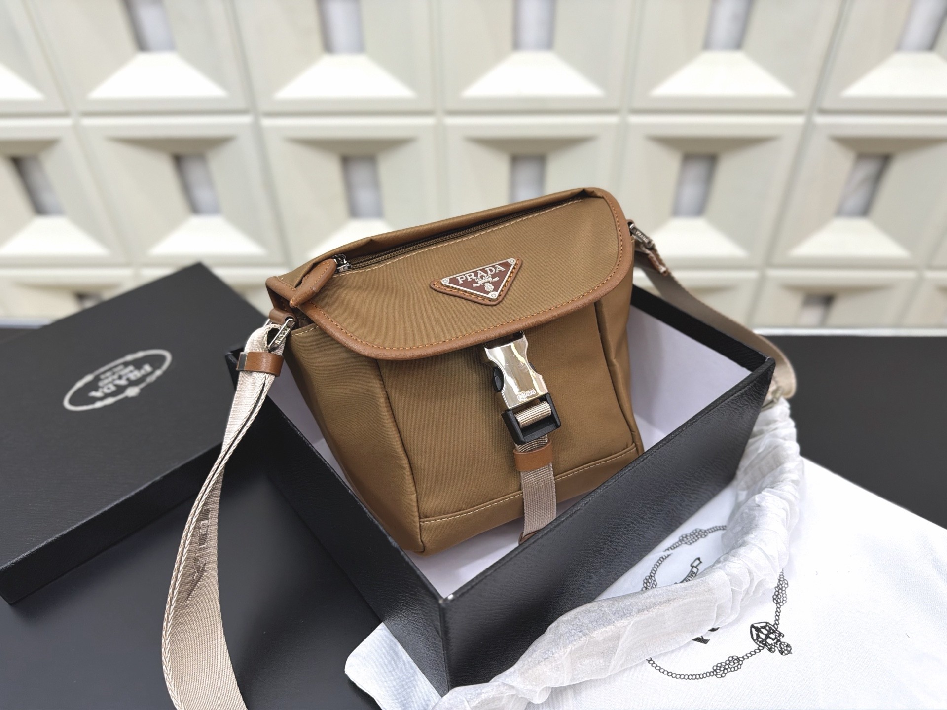 Prada  Shoulder bag or crossbody bag.