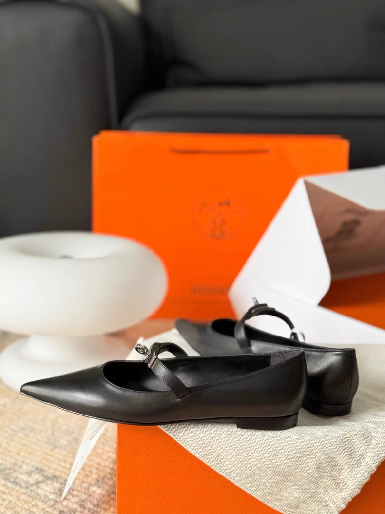 Hermès Kelly Ballet Flats