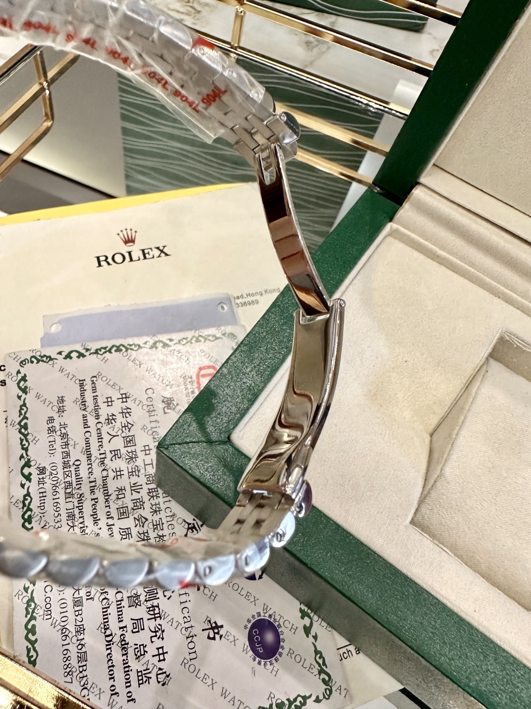 Rolex Oyster Perpetual Datejust 31 watch.