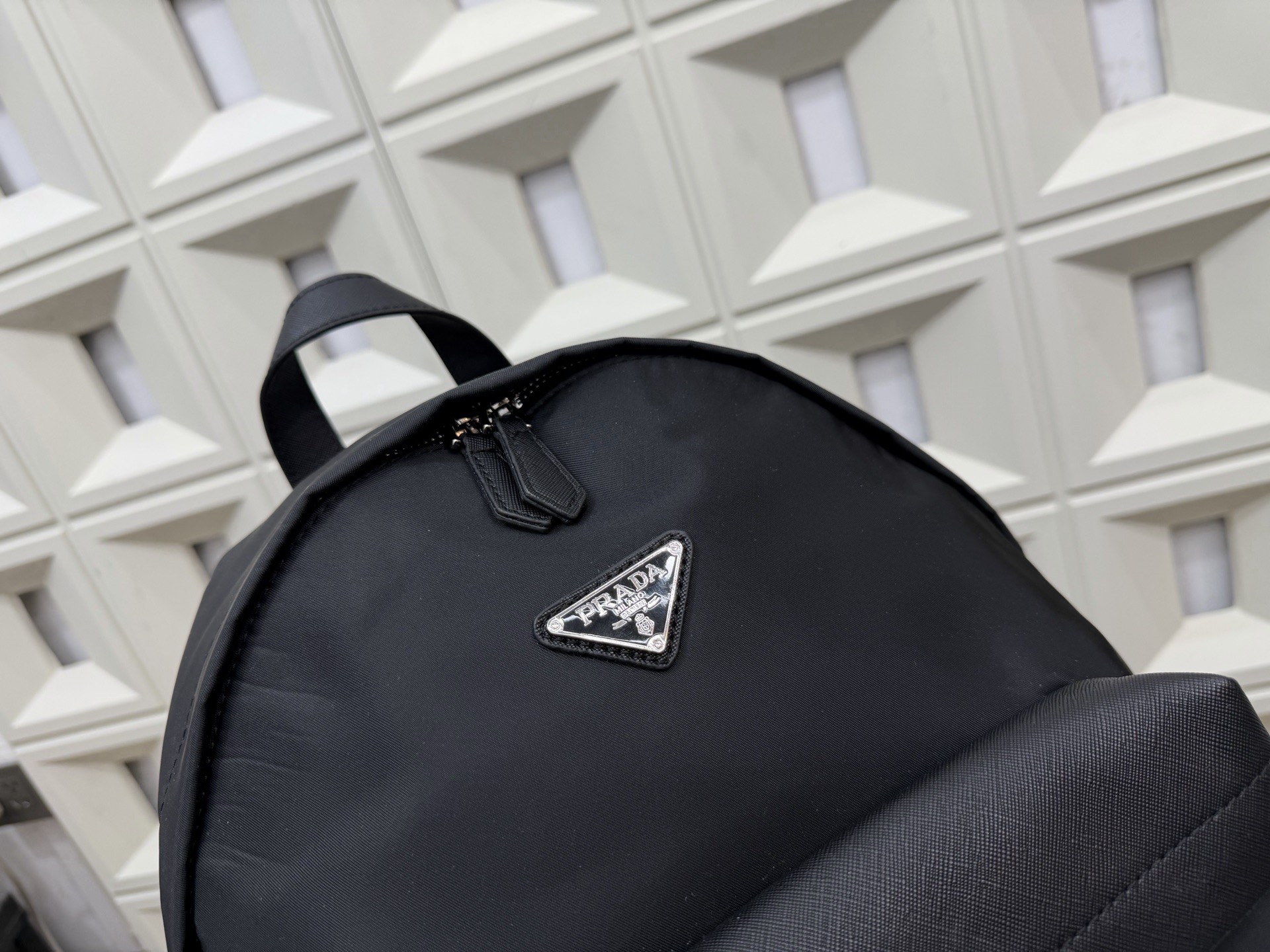 Prada's iconic nylon backpack
