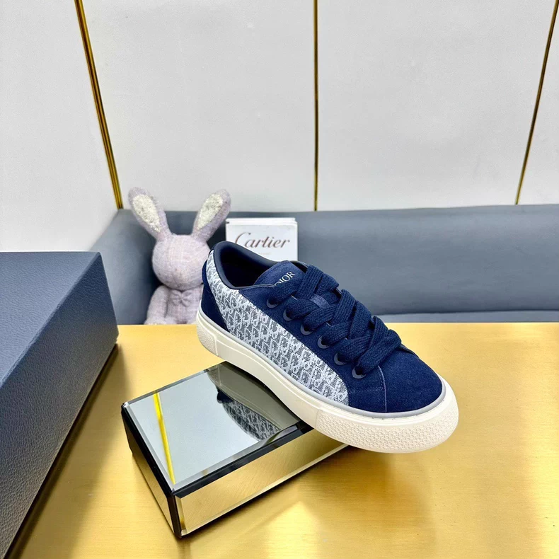 (Dior) B33 Spin Low-Top Sneakers
