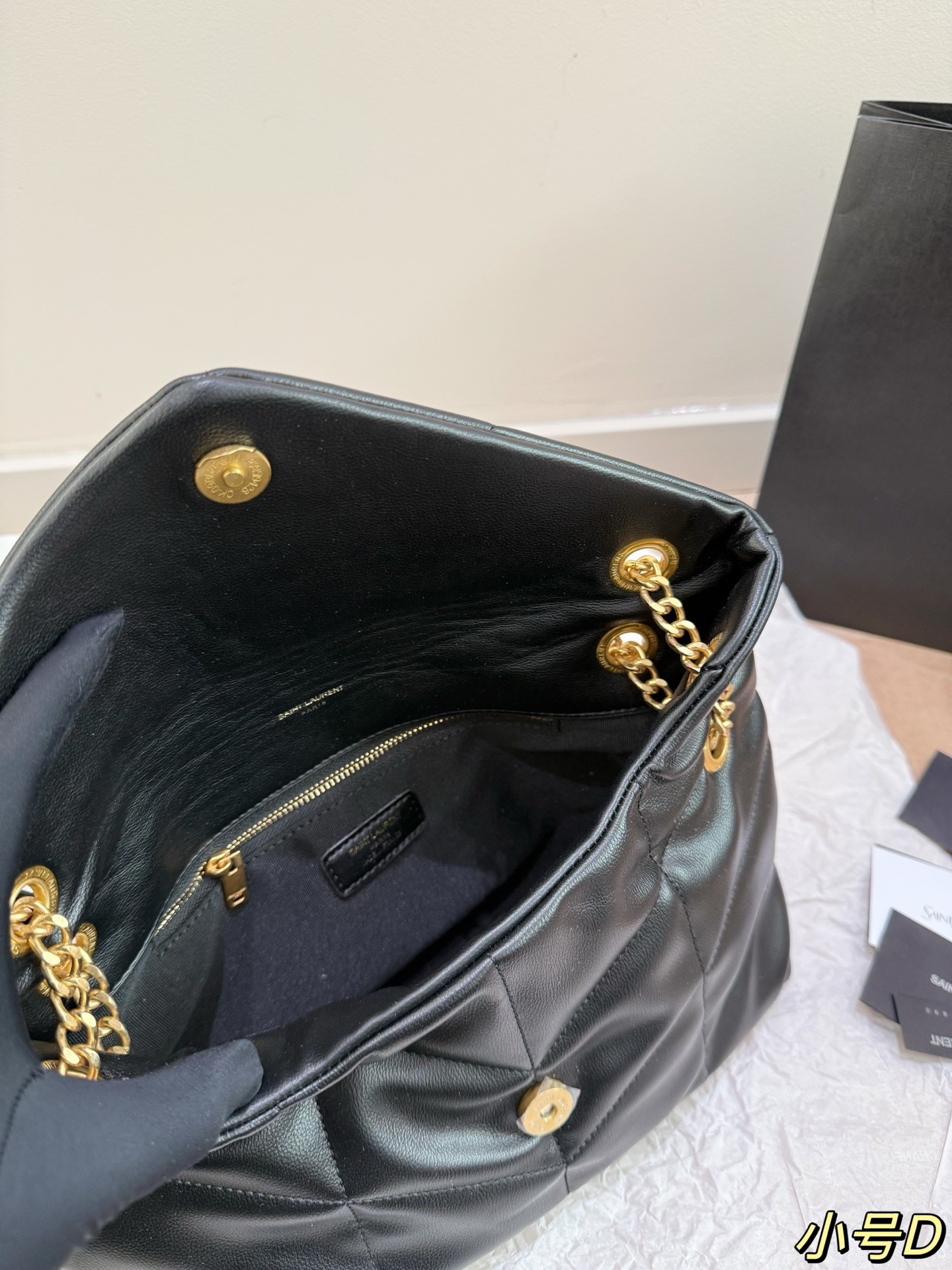 (Saint Laurent) Puffer Series Shoulder Bag