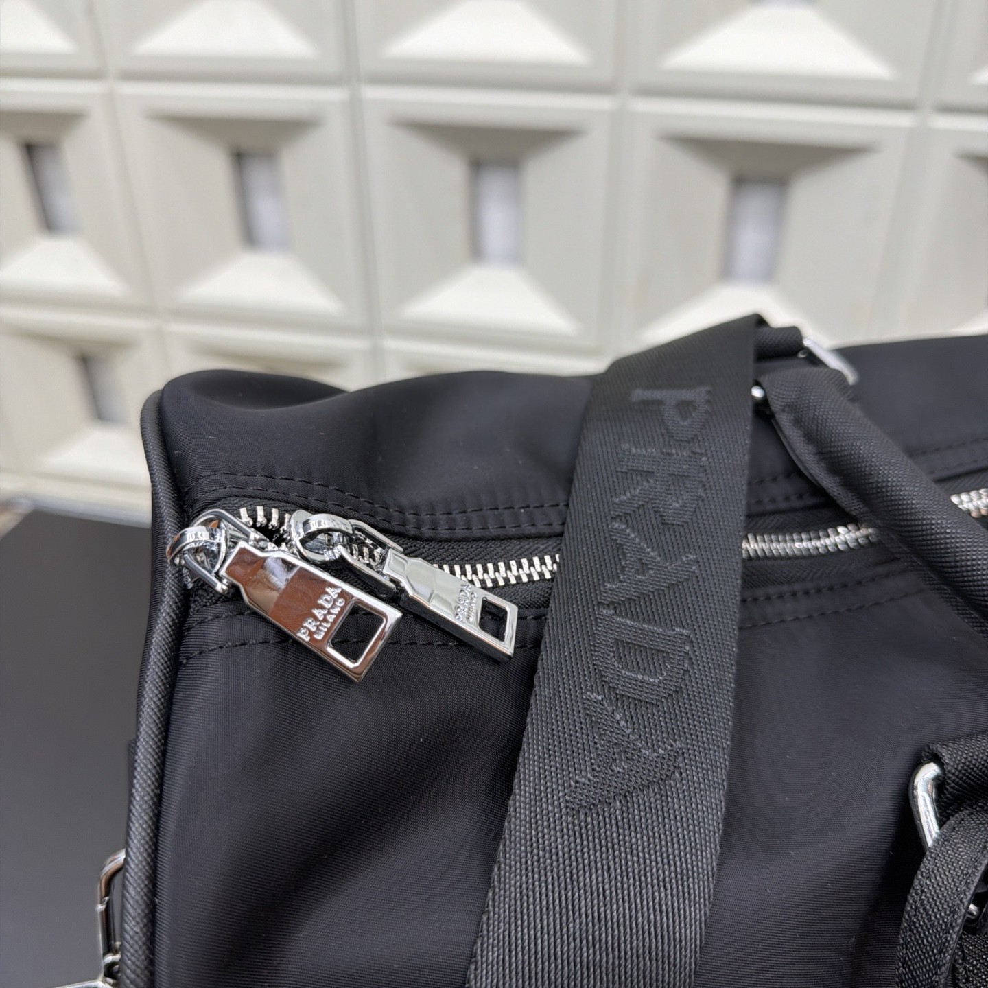 Prada Re-Nylon and Saffiano Leather Luggage