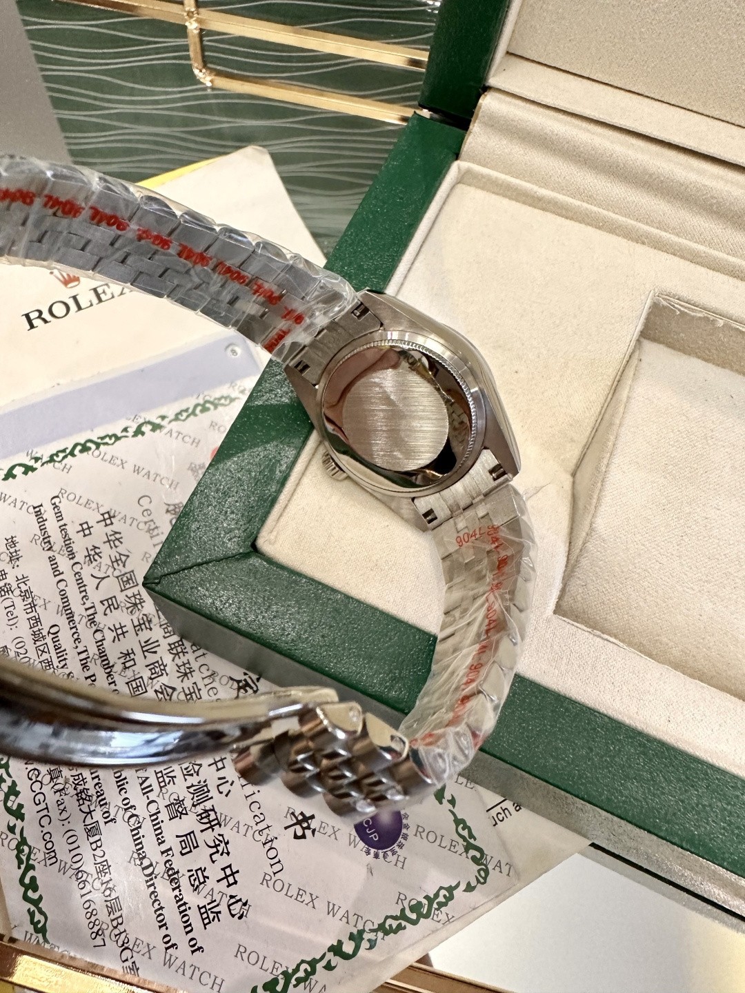 Rolex Oyster Perpetual Datejust 31 watch.