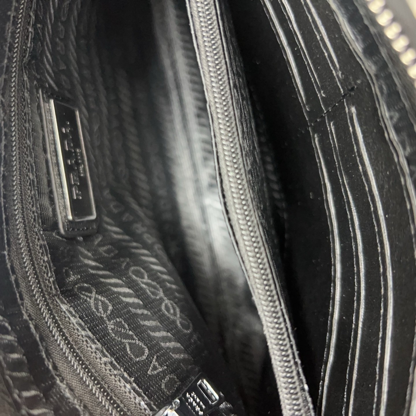 Prada Saffiano Leather Pouch