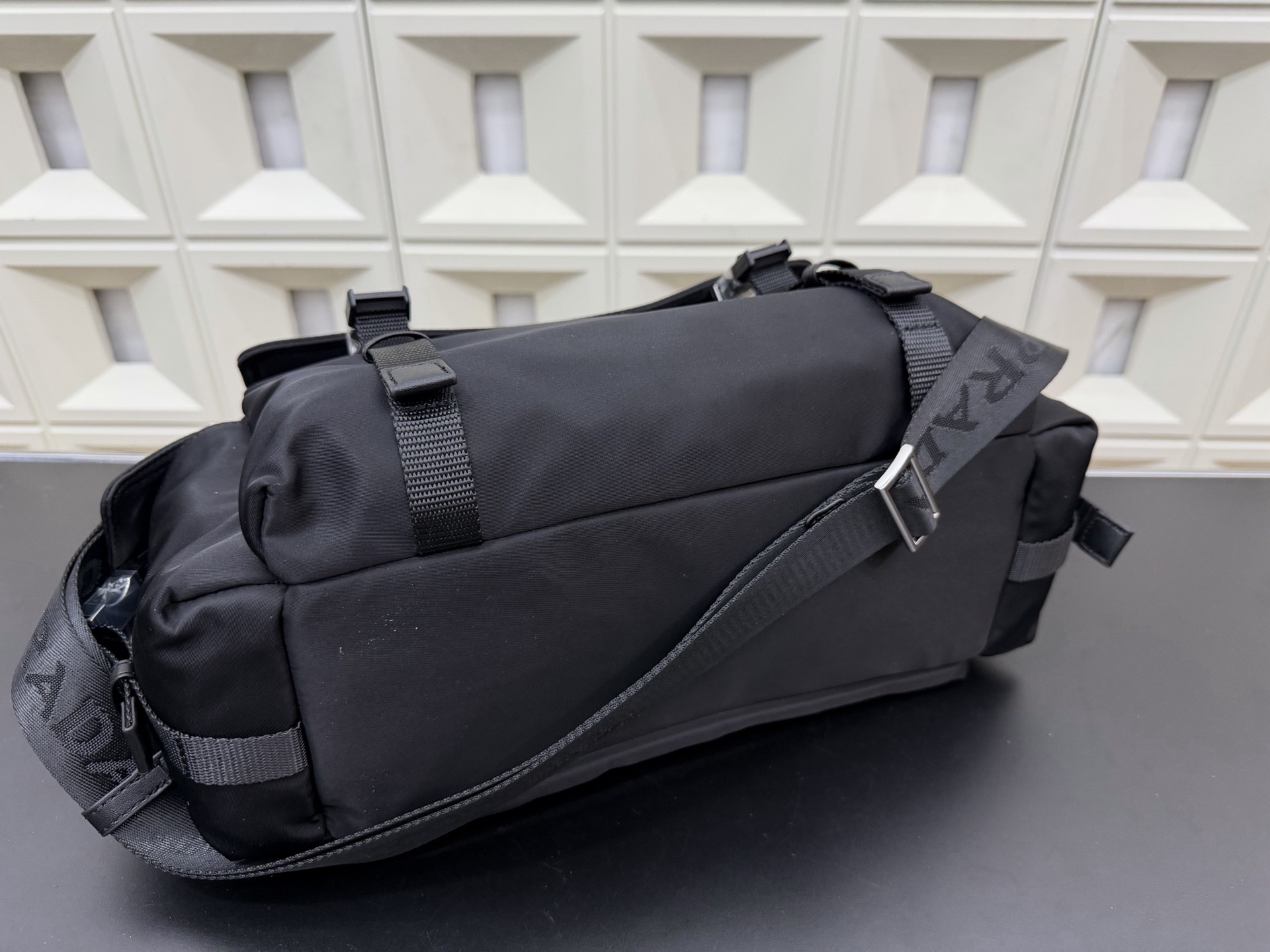 Prada Explore Series Shoulder Bag.