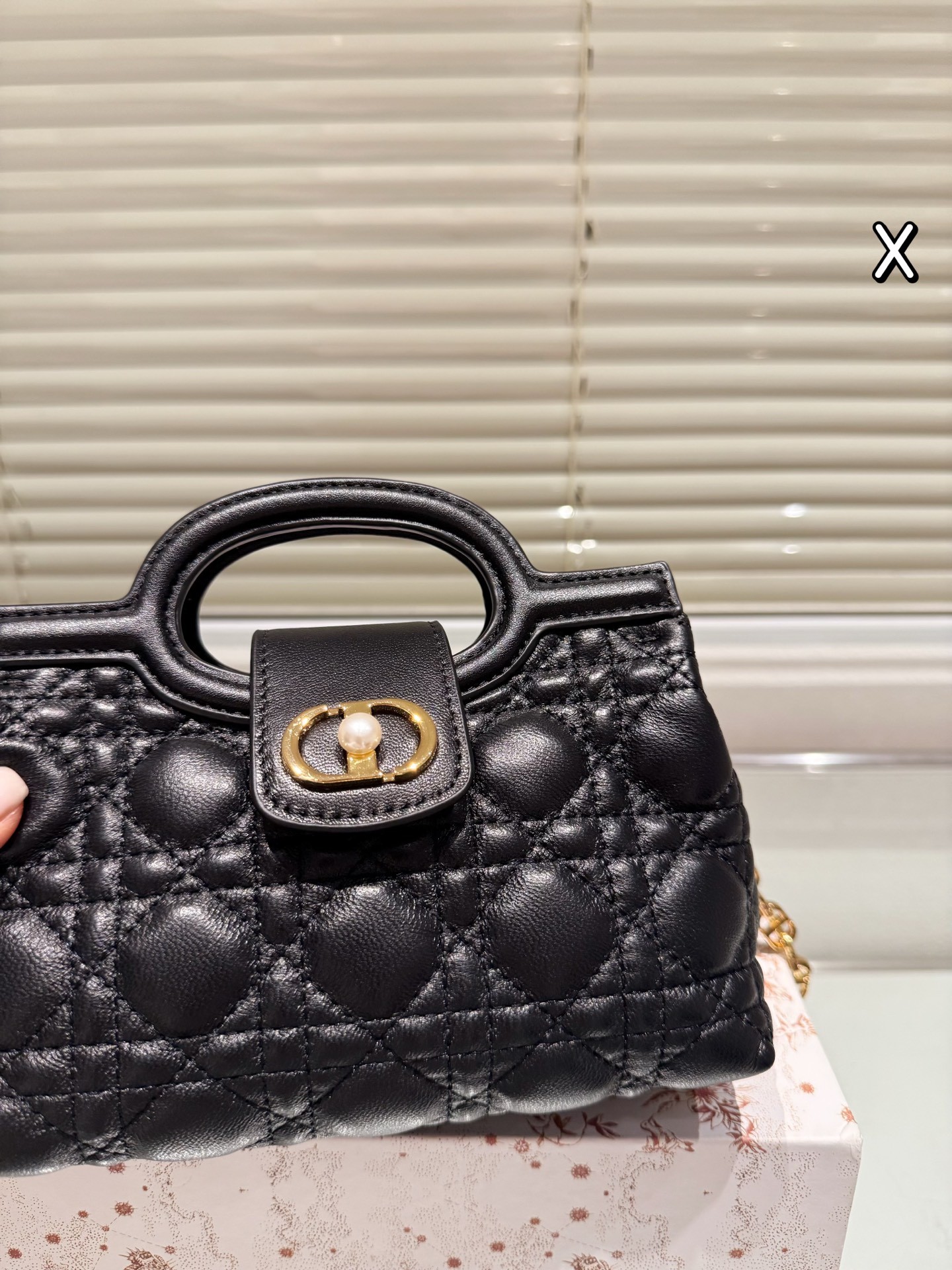 Dior Jolie Top Handle Mini Bag