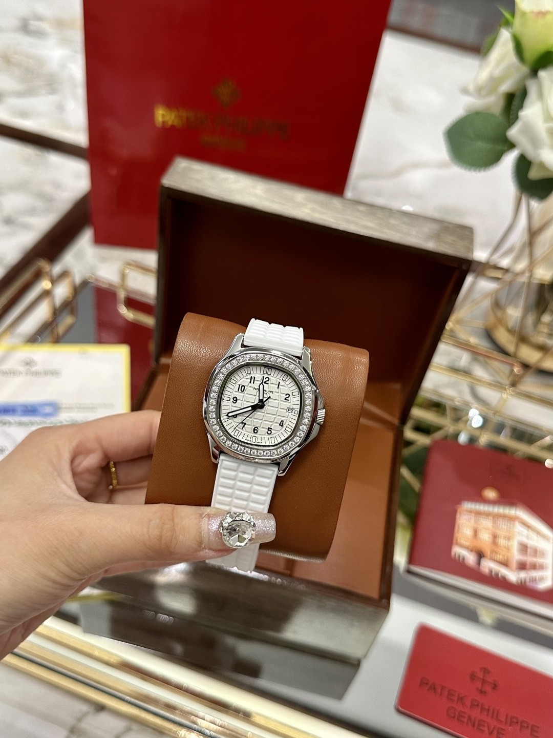 Patek Philippe Aquanaut Luce Collection Quartz Watch