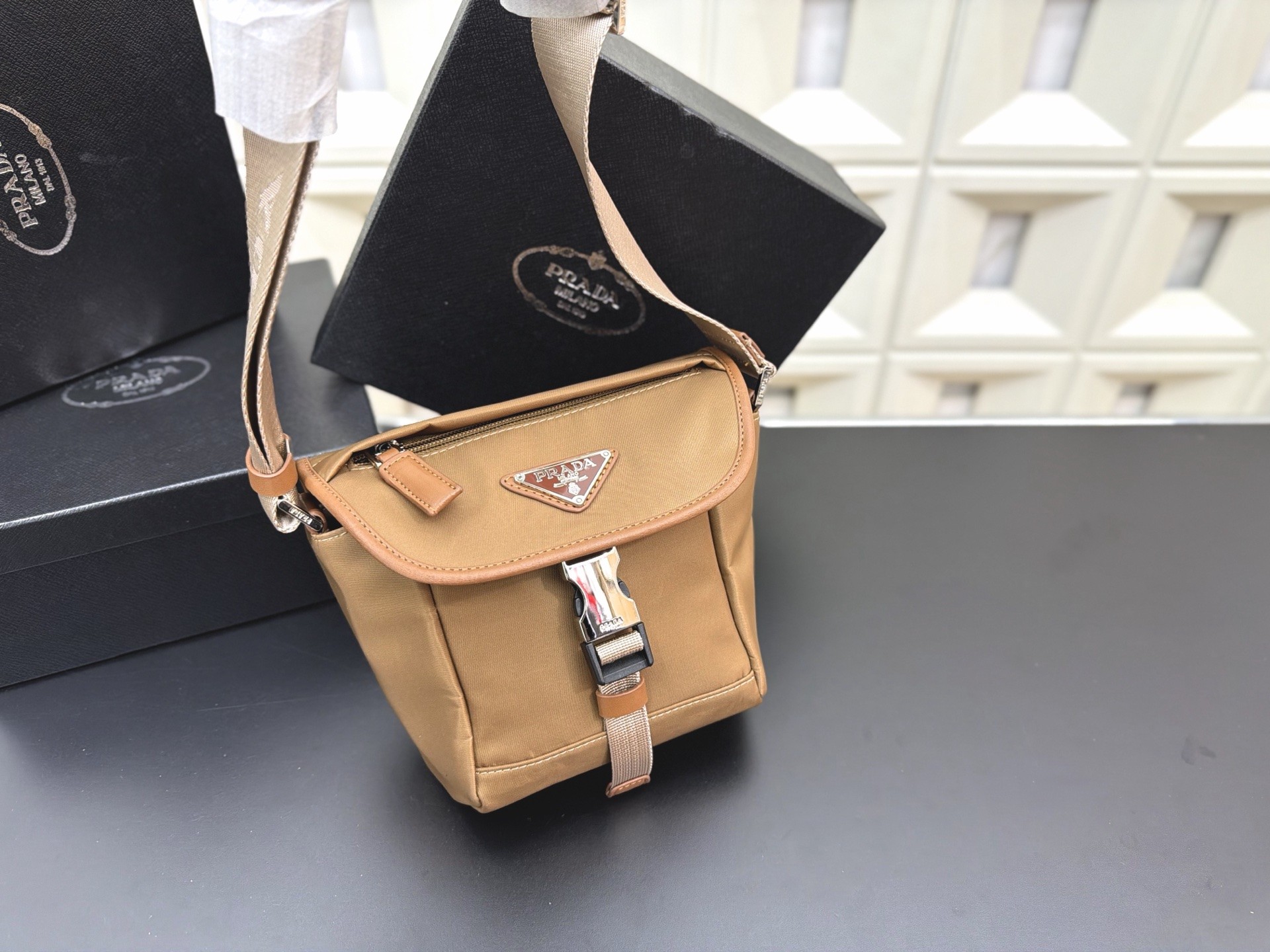 Prada  Shoulder bag or crossbody bag.
