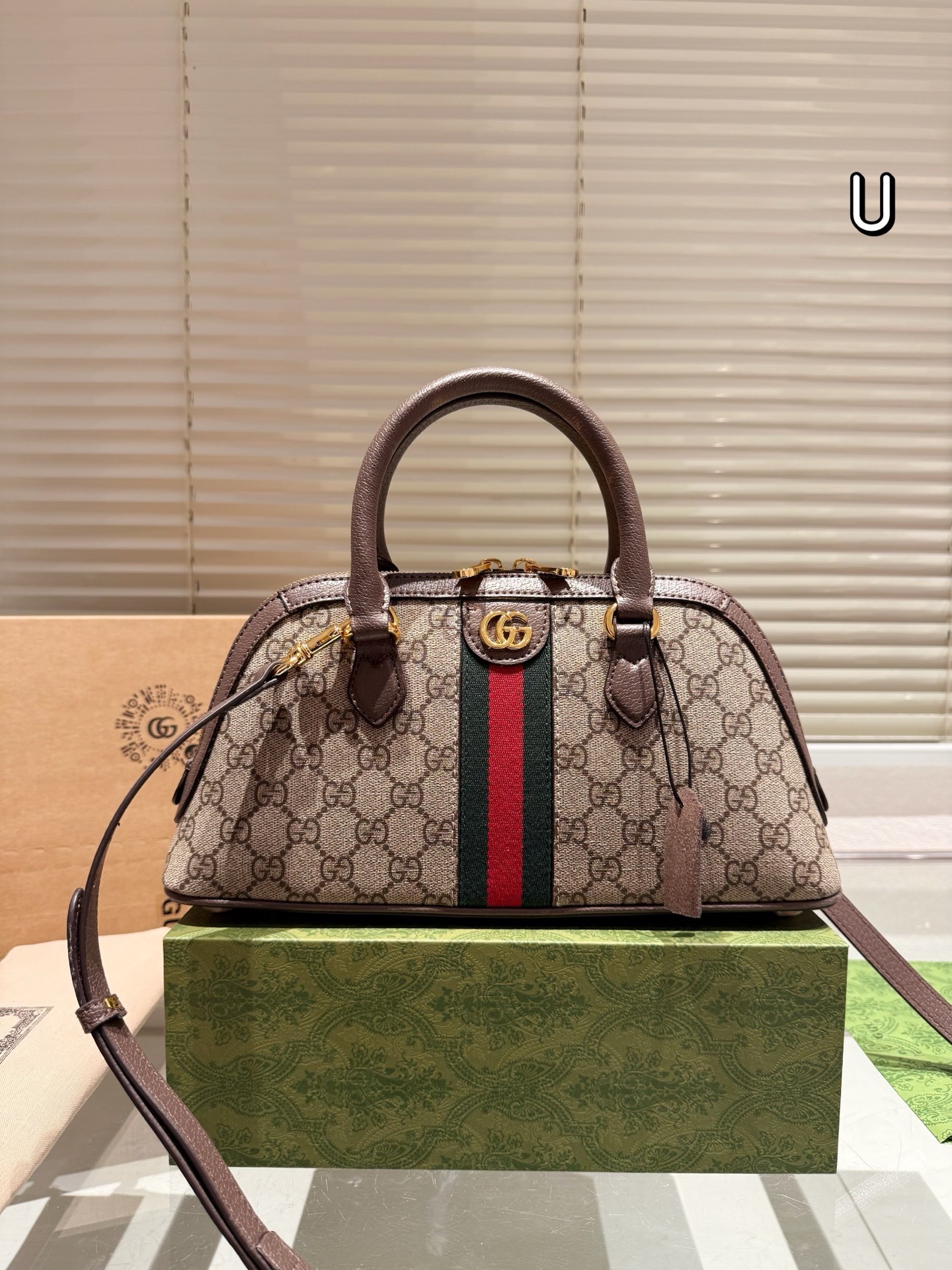 Gucci Ophidia Mini Top Handle Bag