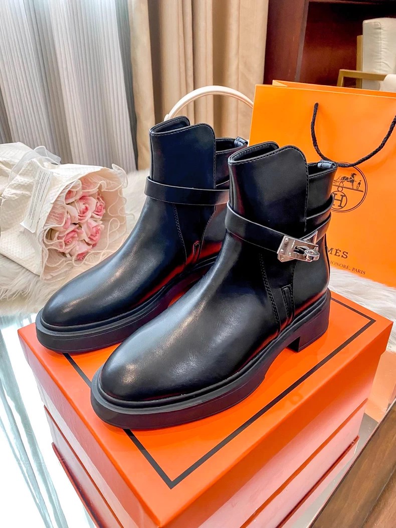 (Hermès) Veo Ankle Boots