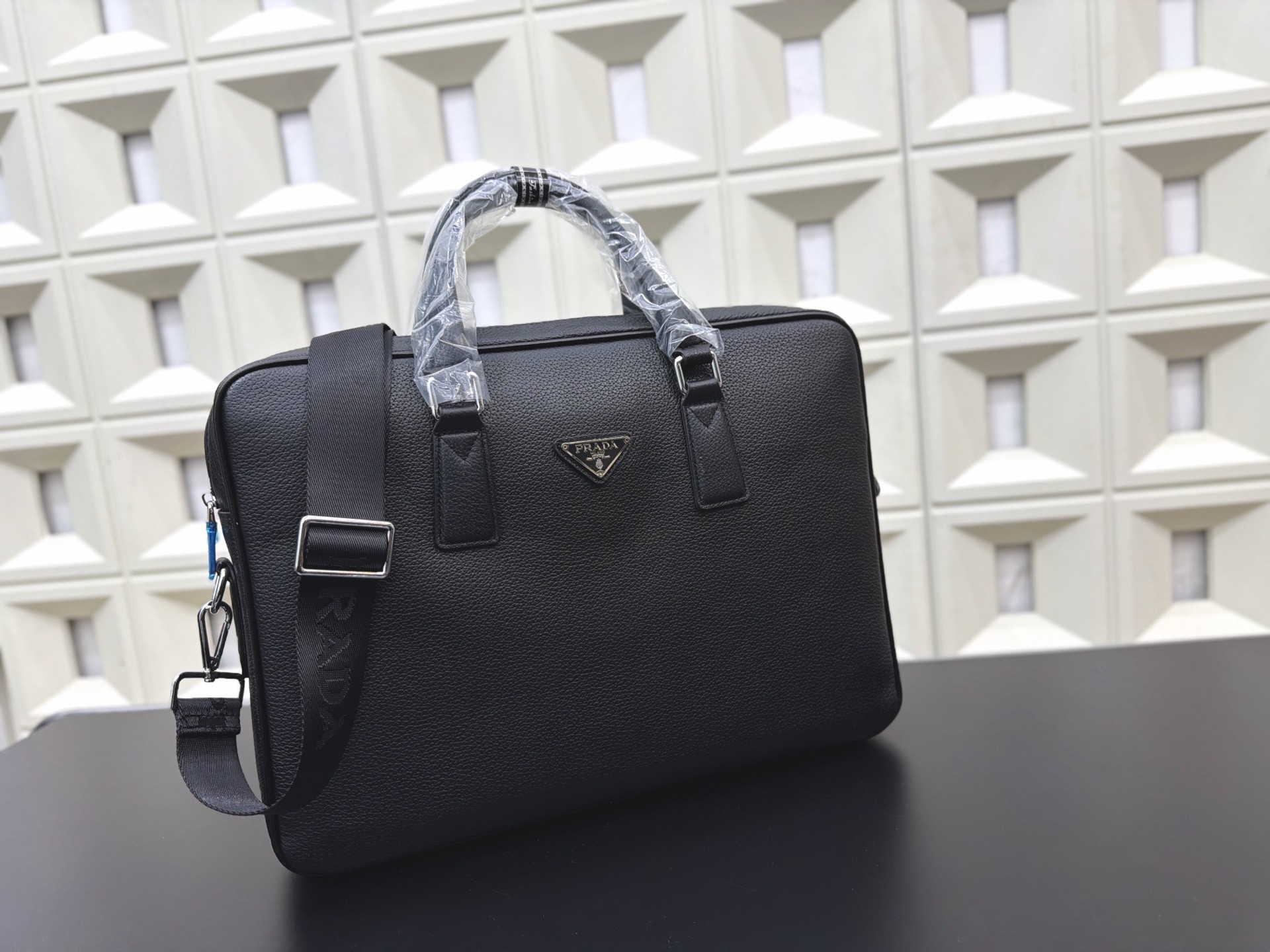 Prada Saffiano Leather Briefcase