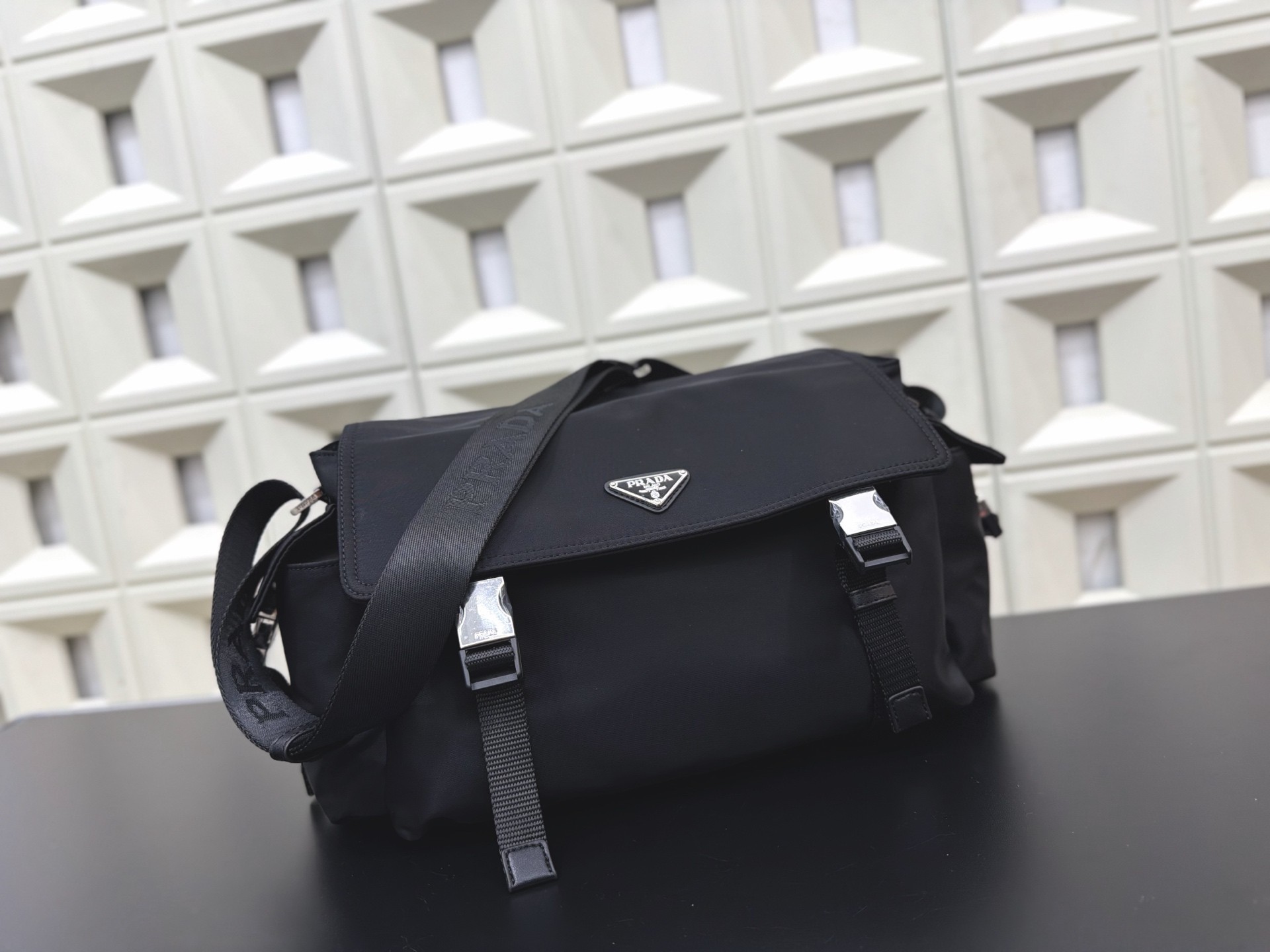 Prada Explore Series Shoulder Bag.