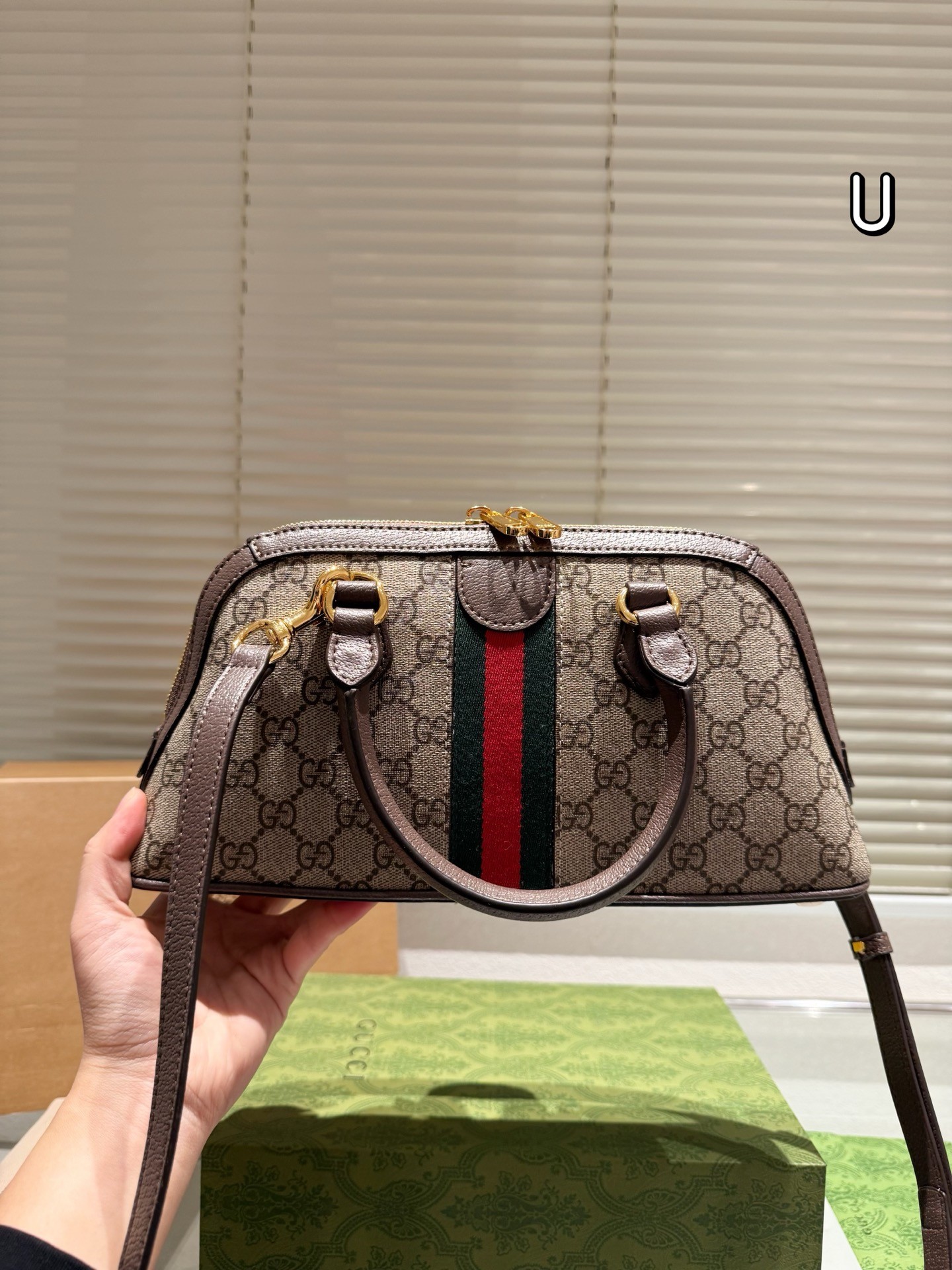 Gucci Ophidia Mini Top Handle Bag