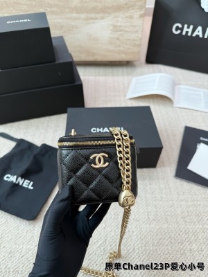 （Chanel）Sac mini boîte à boucle réglable en forme de cœur série 23P