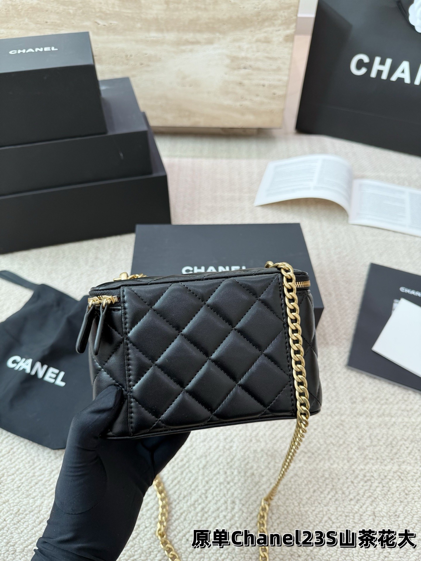 （Chanel）23S Camellia Crush Vanity Case