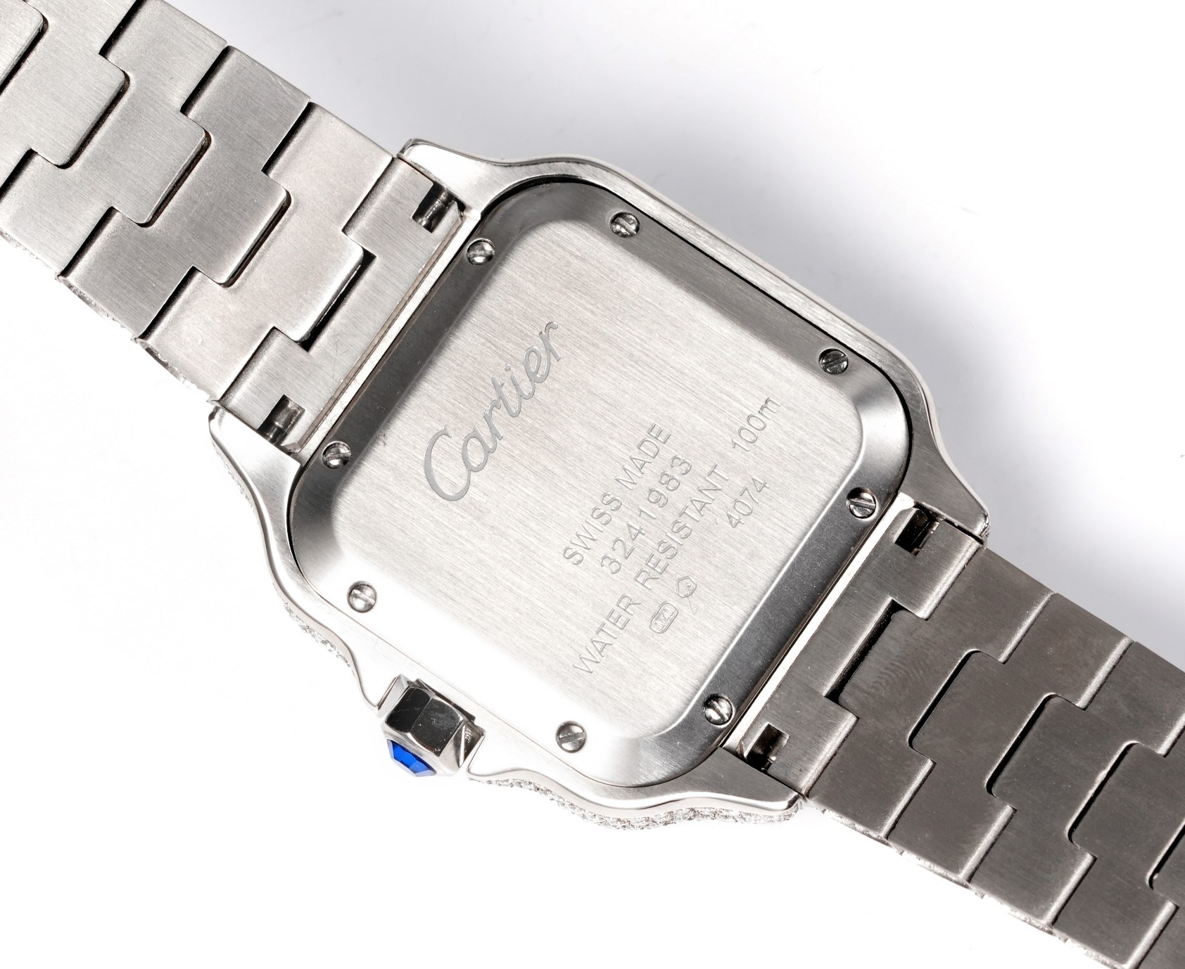 The “Starlight” Custom Edition of the Cartier Santos Collection